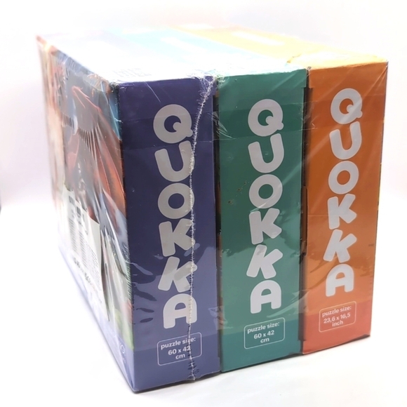 NIP Three (3) Quokka 100 Piece Puzzles - Dragons, Pirates & Construction Themes - Picture 7 of 7